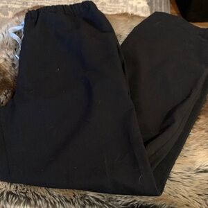 Figs Women's Black Straight Leg Scrub  Pants